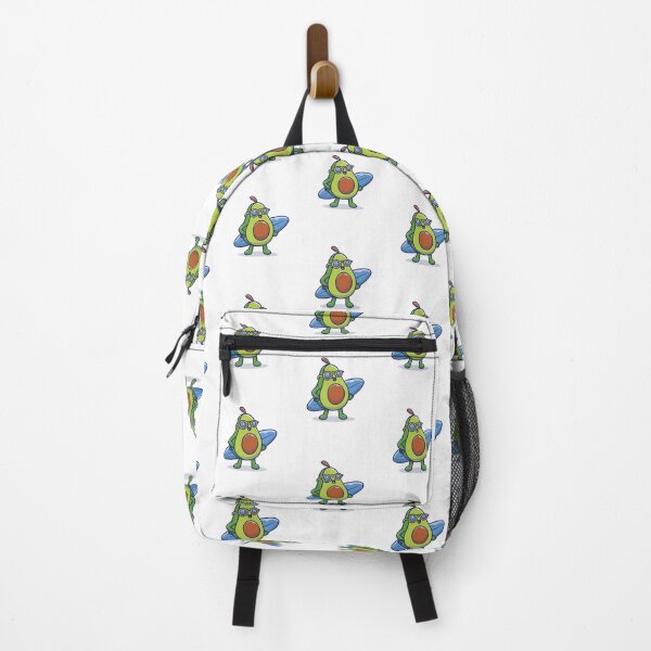 Item preview, Cute Avocado With Surfboard designed and sold by Haxino.
