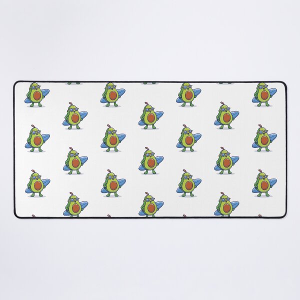 Item preview, Cute Avocado With Surfboard designed and sold by Haxino.