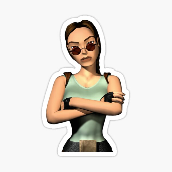 Tomb Raider 4 - Lara Croft Sticker