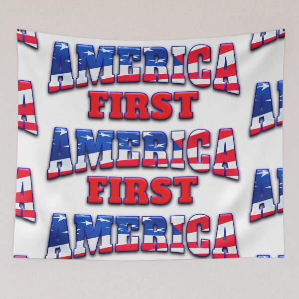 Item preview, AMERICA FIRST designed and sold by rfaubel.