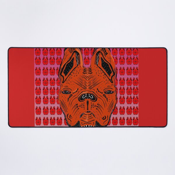 Item preview, Red Blood Bulldog Blotter designed and sold by Slydell1.