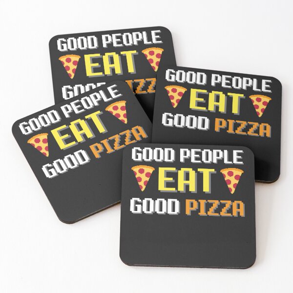 Item preview, Good People Eat Good Pizza designed and sold by ILLYL Creatives.