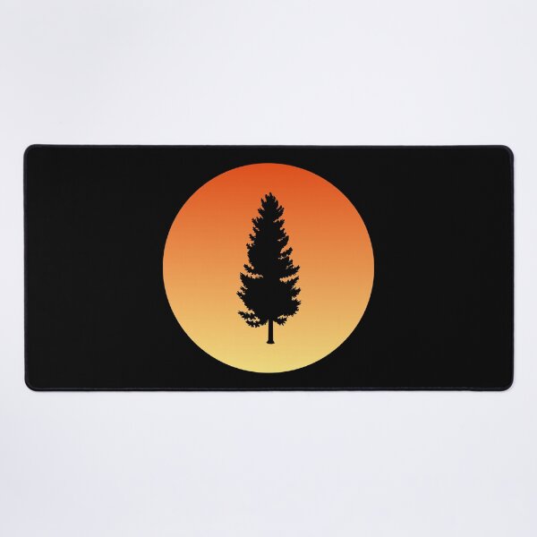 Item preview, Spruce Tree Sihlouette at Sunset designed and sold by Slydell1.