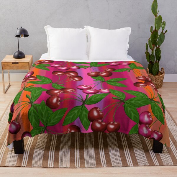 Item preview, Colorful fashion delicious cherries, art by Miguel Matos Official designed and sold by MiguelMatosArt.