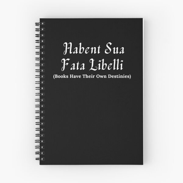 Item preview, Habent Sua Fata Libelli - Books Have Their Own Destinies designed and sold by TheKnightWriter.