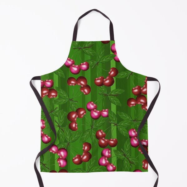 Item preview, Cherries delight fashion cocktail green, art by Miguel Matos Official designed and sold by MiguelMatosArt.