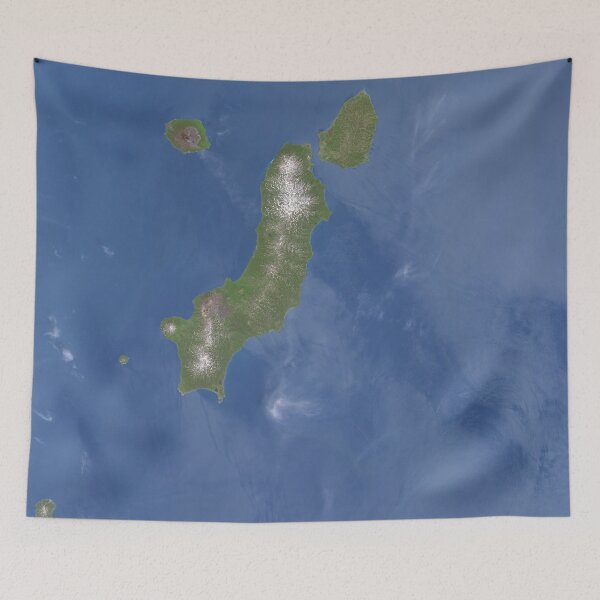 Item preview, Kuril Island Chain Volcanic Islands Satellite Image designed and sold by Jim Plaxco.