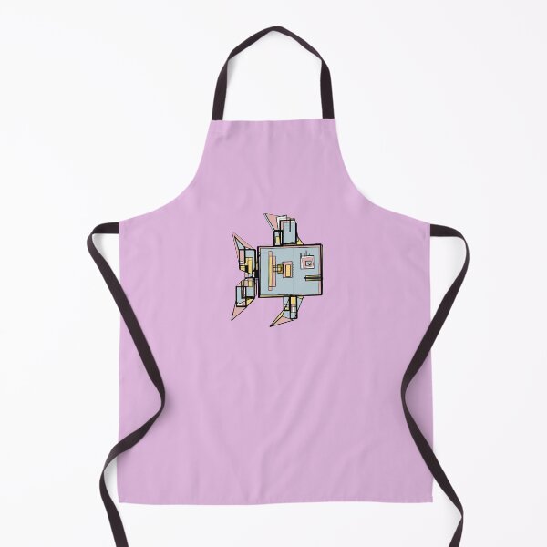 Item preview, Angular fish 2 (pink background) designed and sold by MentaLee.
