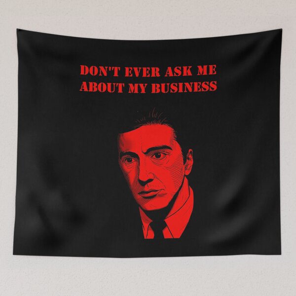 Item preview, the godfather Michael Corleone 1 designed and sold by Blue Bouy.