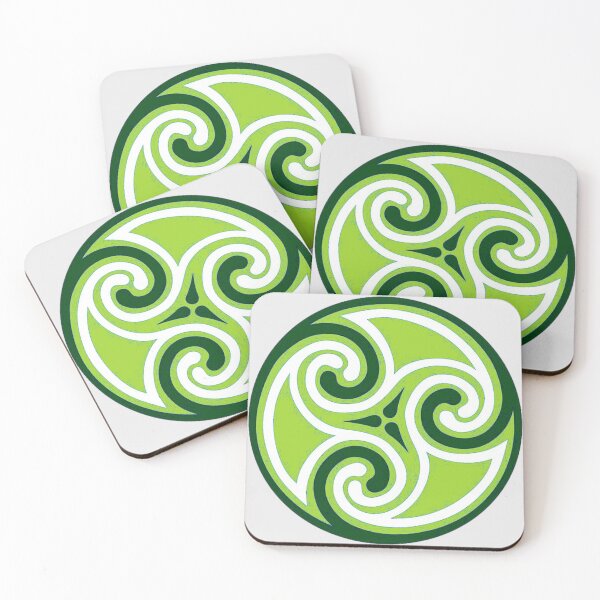 Item preview, Triskell Green designed and sold by fraktonart.