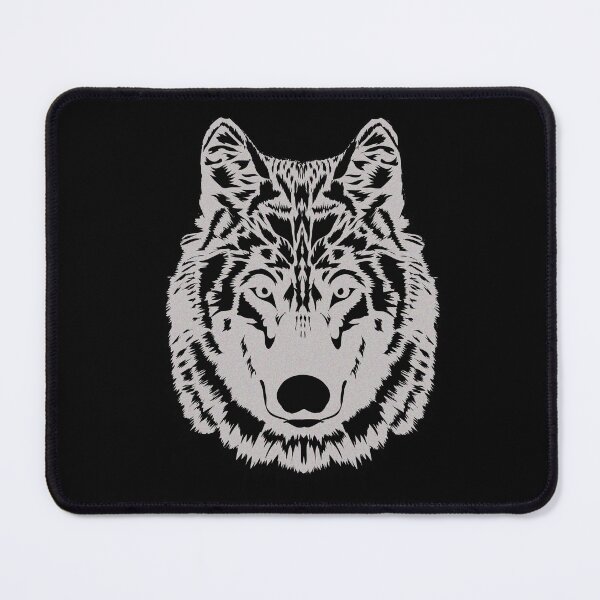 Item preview, Lonesome Linework Wolf designed and sold by Slydell1.