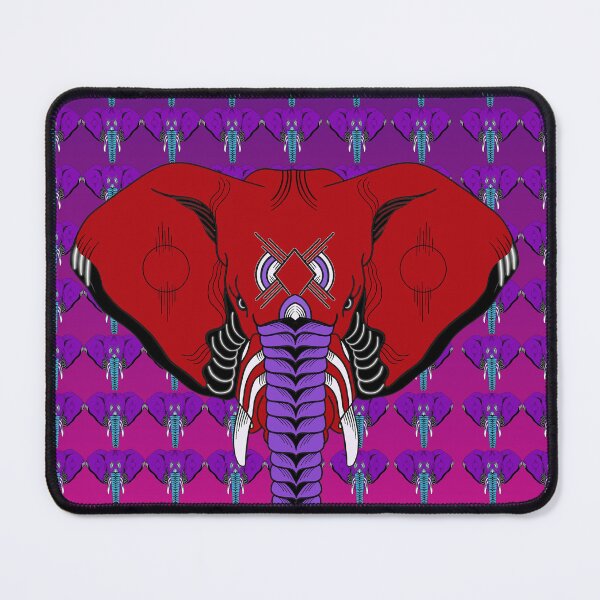 Item preview, Psychedelic Asian Elephant Blotter designed and sold by Slydell1.