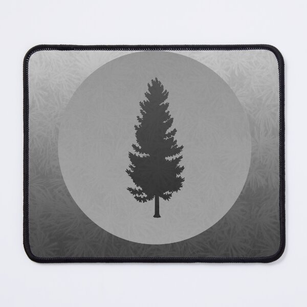 Item preview, Spruce Tree Silhouette on Ash designed and sold by Slydell1.