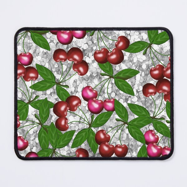 Item preview, Cherries delights fashion glitter discotech, art by Miguel Matos Official designed and sold by MiguelMatosArt.