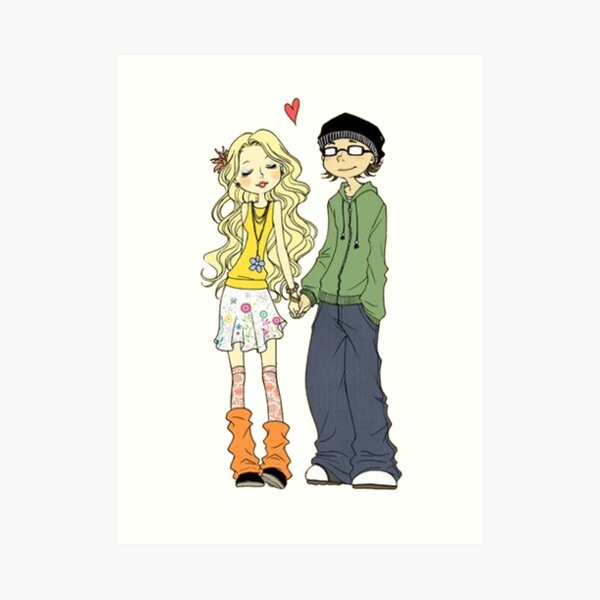 Cas & Sid Art Print