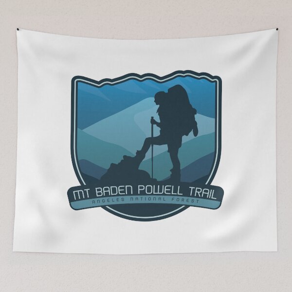 Item preview, Mount Baden Powell Trail - Angeles National Forest designed and sold by Moritz Schwäble.