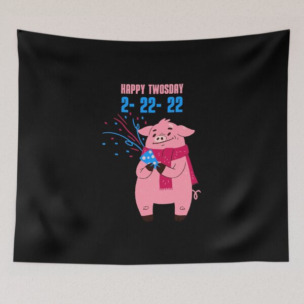 Item preview, Twosday Tuesday February 22nd 2022 Funny pig Souvenir designed and sold by MARCOS LILI.