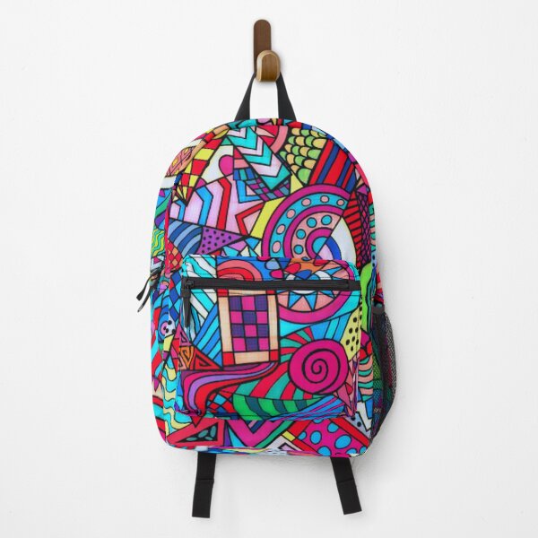Item preview, Abstract geometric colorful pattern designed and sold by cutecrazytshirt.