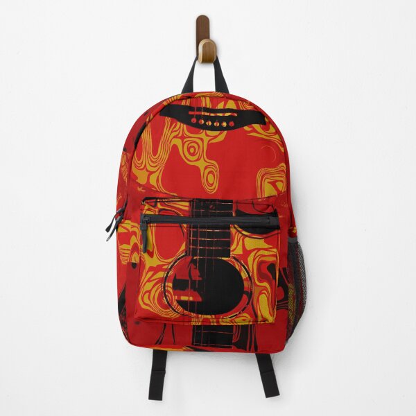 Item preview, Red guitar abstract designed and sold by John Stuart Webbstock.