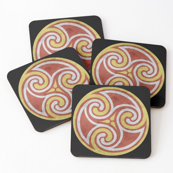 Item preview, Triskell Red designed and sold by fraktonart.
