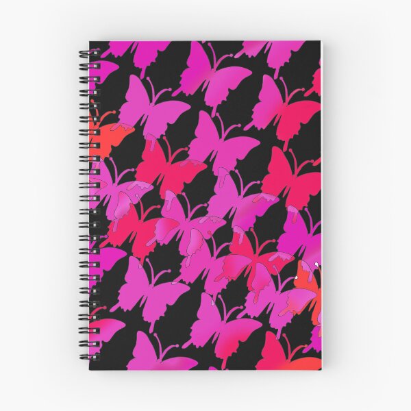 Item preview, Butterflies kaleidoscope, pink, red, black, disco, art by Miguel Matos Official designed and sold by MiguelMatosArt.