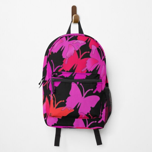 Item preview, Butterflies kaleidoscope, pink, red, black, disco, art by Miguel Matos Official designed and sold by MiguelMatosArt.