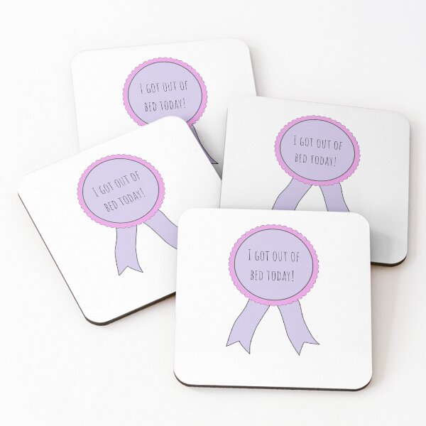 Item preview, I got of bed today badge designed and sold by dani-elle21.