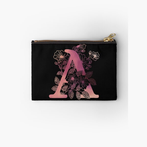 Item preview, A | Initial | Personalize | Pink designed and sold by AdoptKM.