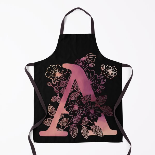 Item preview, A | Initial | Personalize | Pink designed and sold by AdoptKM.
