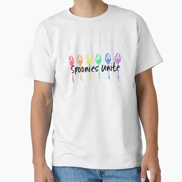 Item preview, Spoonies Unite Rainbow Spoons Design Spoon Theory designed and sold by geekspeakjunk.