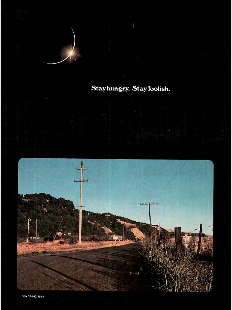 Disover Whole Earth Catalog / Stay Foolish Premium Matte Vertical Poster