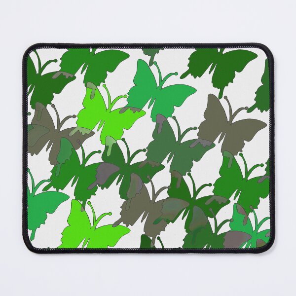 Item preview, Jungle Green Tropical Butterflies, art by Miguel Matos Official designed and sold by MiguelMatosArt.