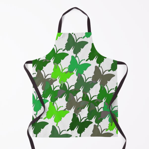 Item preview, Jungle Green Tropical Butterflies, art by Miguel Matos Official designed and sold by MiguelMatosArt.