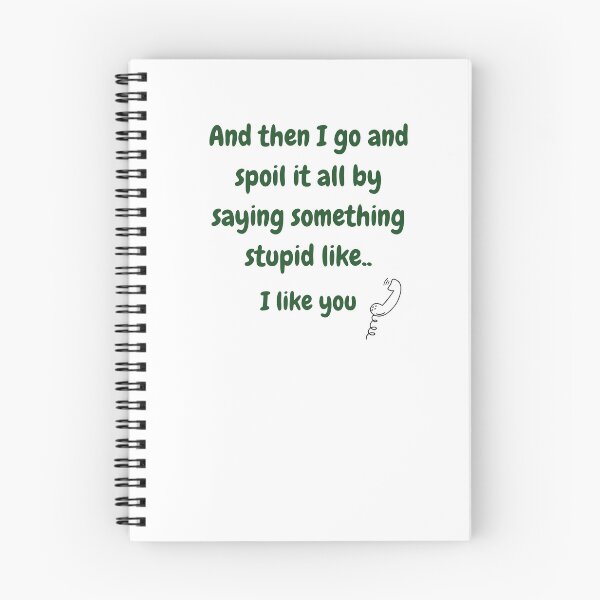 Item preview, Peep Show - And then I go and spoil it all by saying something stupid like I like you  designed and sold by SadSprinkles.