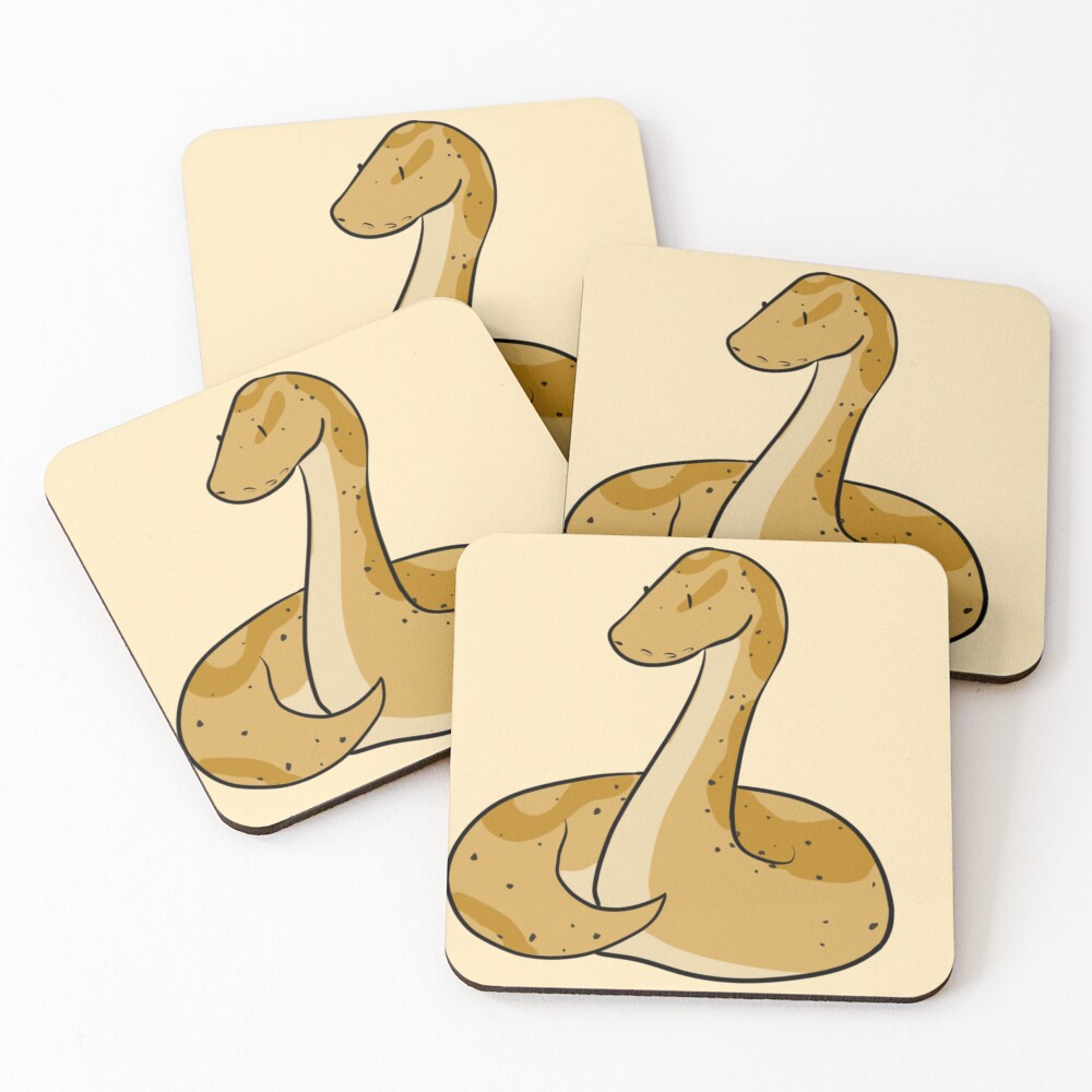 Artikel-Vorschau von Untersetzer (4er Set), designt und verkauft von Drawingsnake.