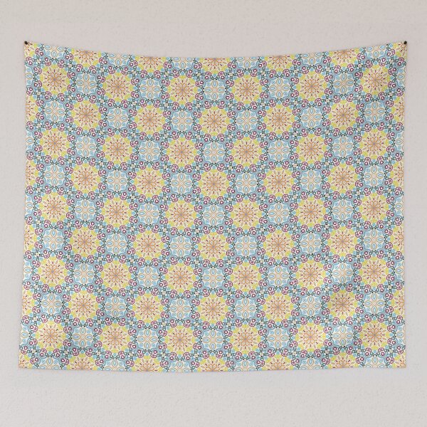 Item preview, Floral Pattern Colorful Flower Elements designed and sold by amovitania.