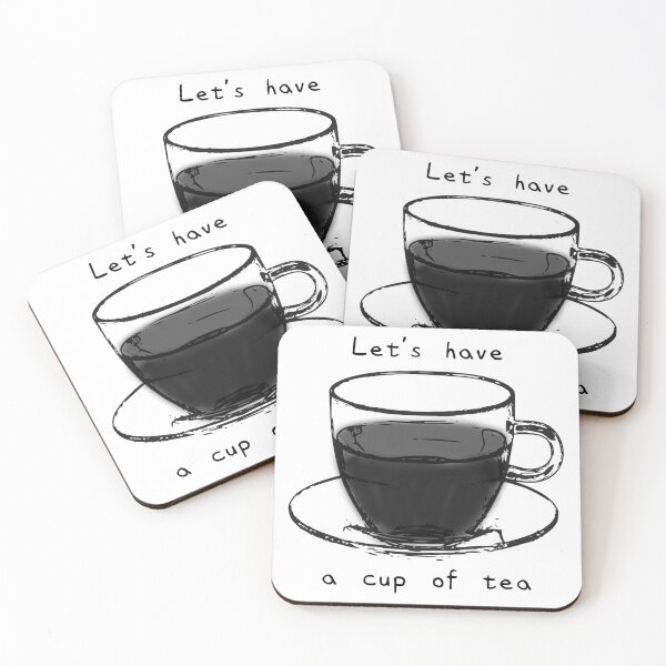 Item preview, 【Black and White】Tea Time - White Version designed and sold by wSmileFlowerw.