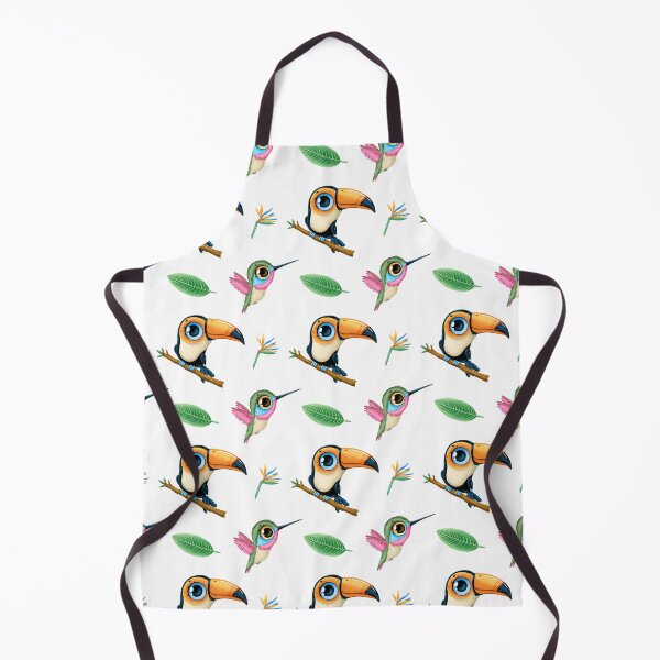 Item preview, toucans and hummingbirds on branches designed and sold by Proud Pro Gifts.