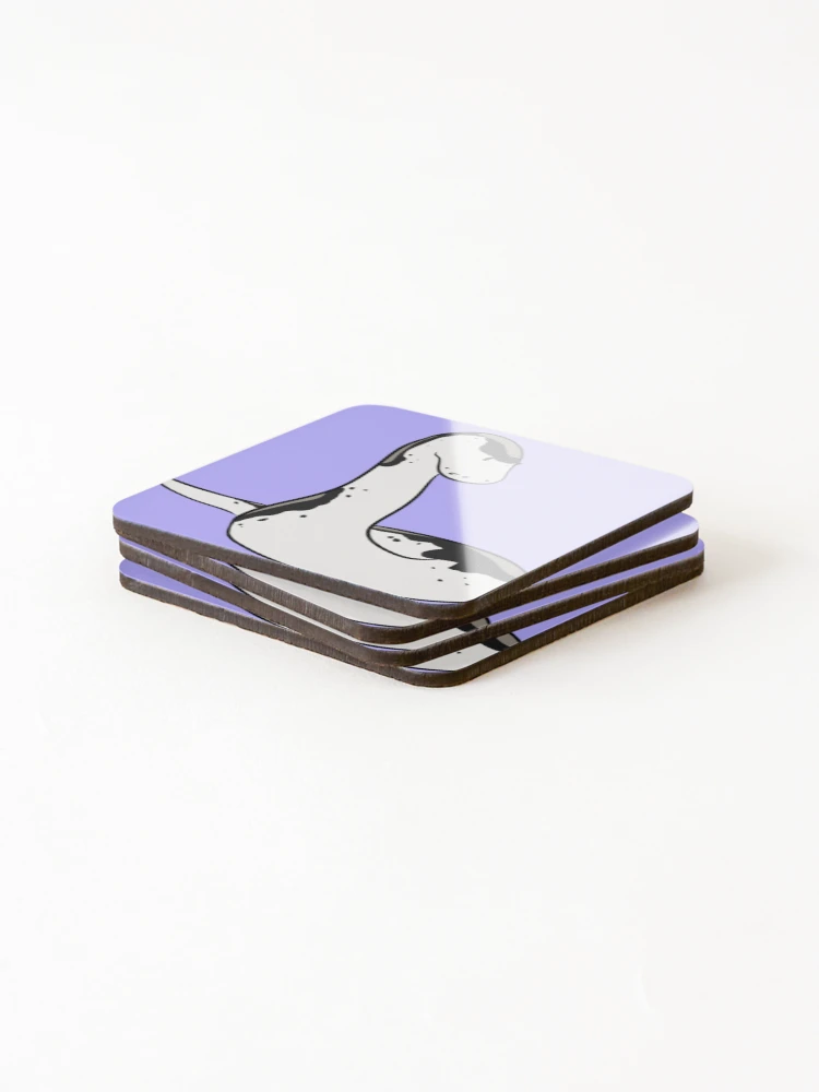 Thumbnail 4 of 5, Coasters (Set of 4), Ball python designed and sold by Drawingsnake.