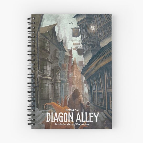 Item preview, Diagon Alley and Friends designed and sold by Asterismr.