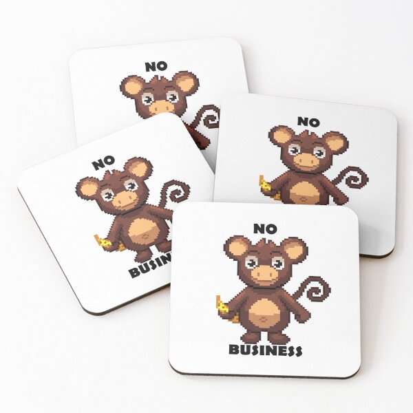 Item preview, No Monkey Business  designed and sold by IgniteMarket.