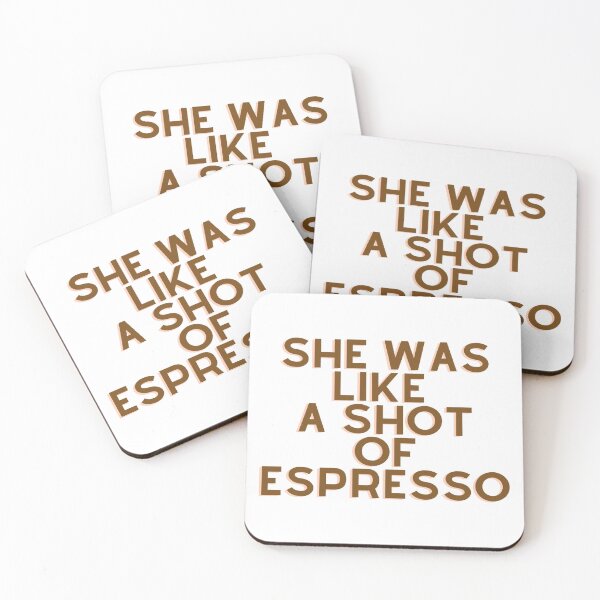 Item preview, She Was Like A Shot Of Espresso - Andrew Garfield Talking About Emma Stone designed and sold by Avani01.