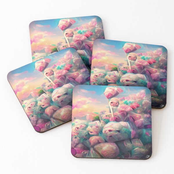 Item preview, Escape from Cotton Candyland, Ai-Generated Artwork designed and sold by chrispy.