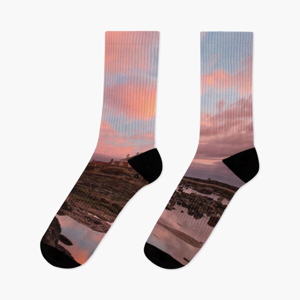 Item preview, Pink and Blue sunrise at St Mary's Island designed and sold by Violaman.