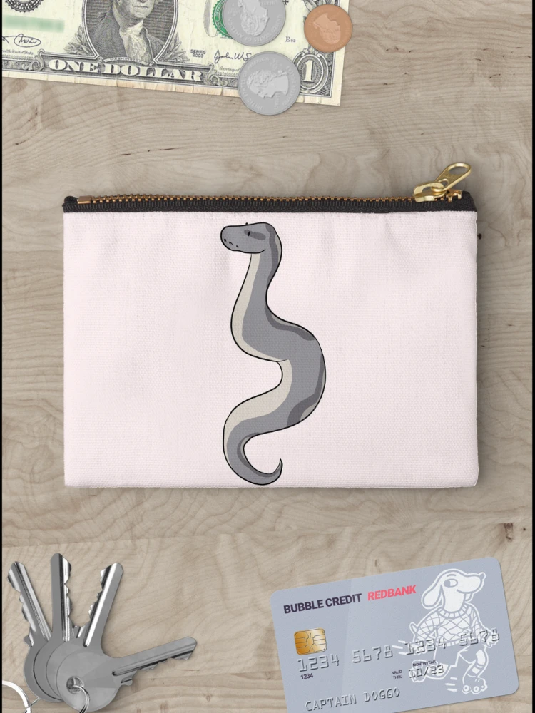 Thumbnail 3 of 4, Zipper Pouch, Ball python designed and sold by Drawingsnake.