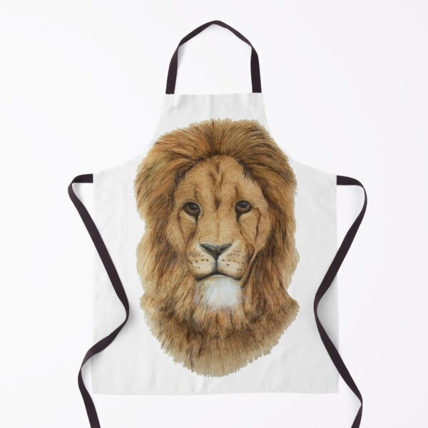 Item preview, Lion portrait designed and sold by John Stuart Webbstock.