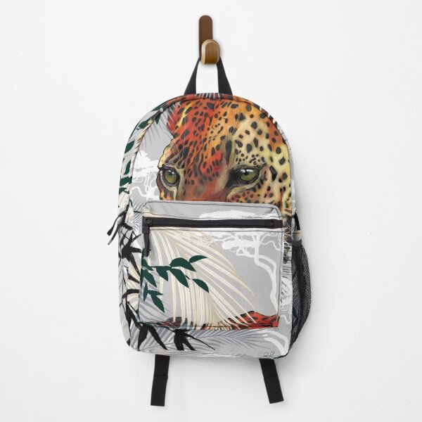 Item preview, Jungle Leopard Tropical Plants, Wildlife, African Wildlife designed and sold by BoastInArt.