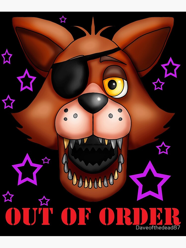 Dave and Buster's x FNAF Week 1 Trading Card - Foxy (Front and