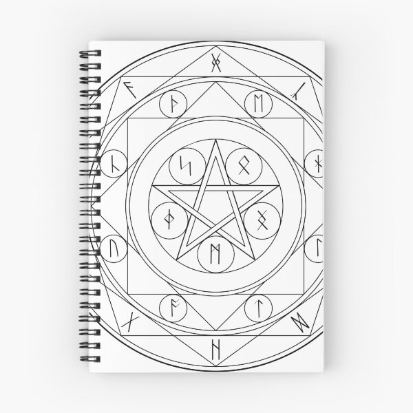 Item preview, Simple Pentagram Magic Circle designed and sold by Saanis.