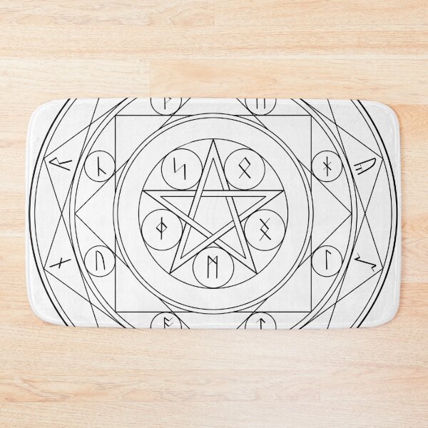 Item preview, Simple Pentagram Magic Circle designed and sold by Saanis.